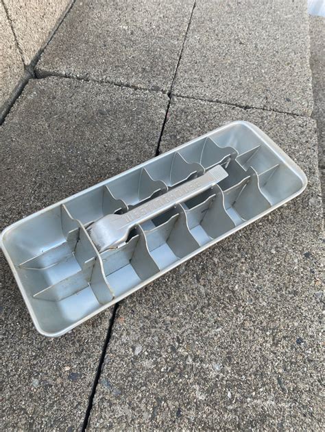 old fashioned ice cube trays